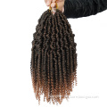 Bomb Nubian Bounce Twist Passion Twist Crochet Hair for Women  Crochet Braids Synthetic Braiding Hair